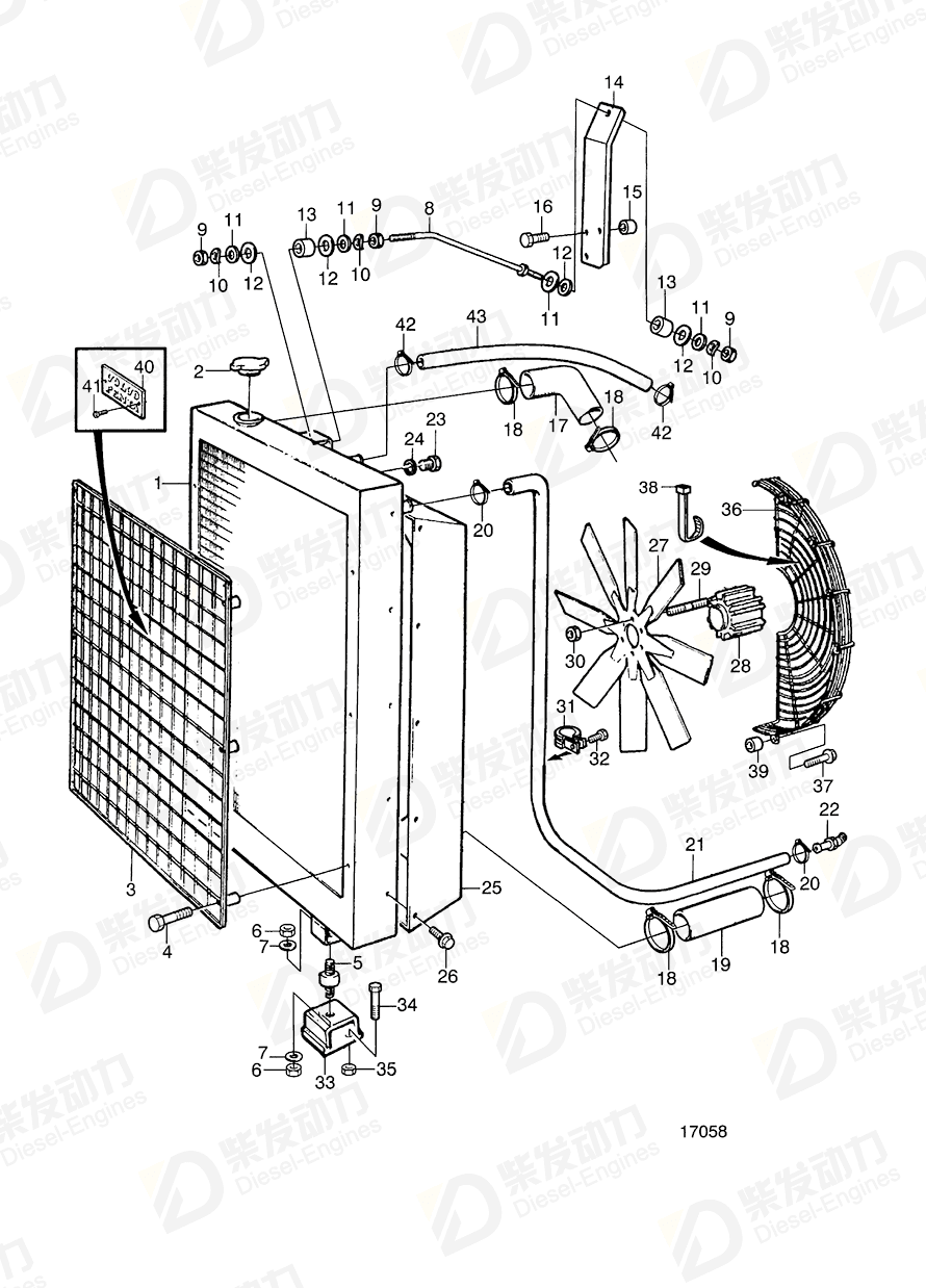 volvo penta Bracket 862161 Drawing volvo penta Bracket 862161 Drawing